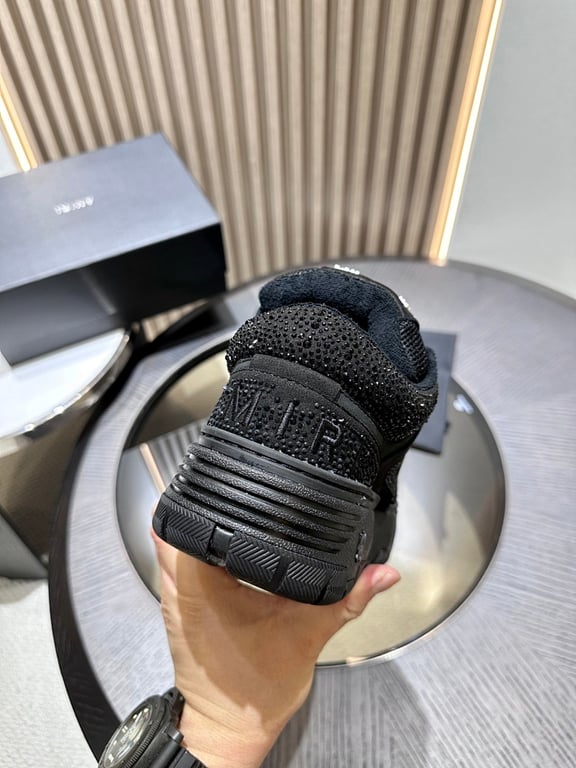 Amiri MA-1 Black Crystal Sneakers - 7