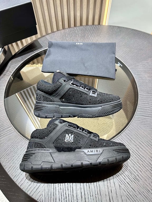 Amiri MA-1 Black Crystal Sneakers - 8