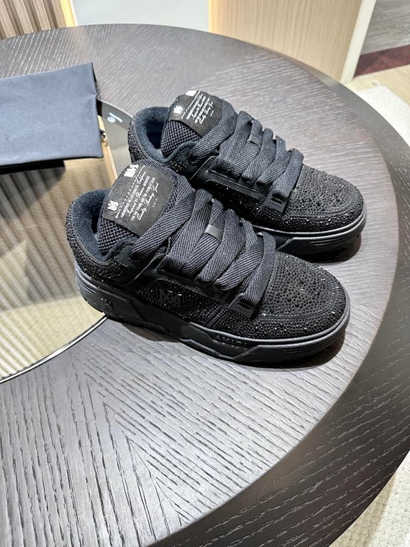 Amiri MA-1 Black Crystal Sneakers - 9