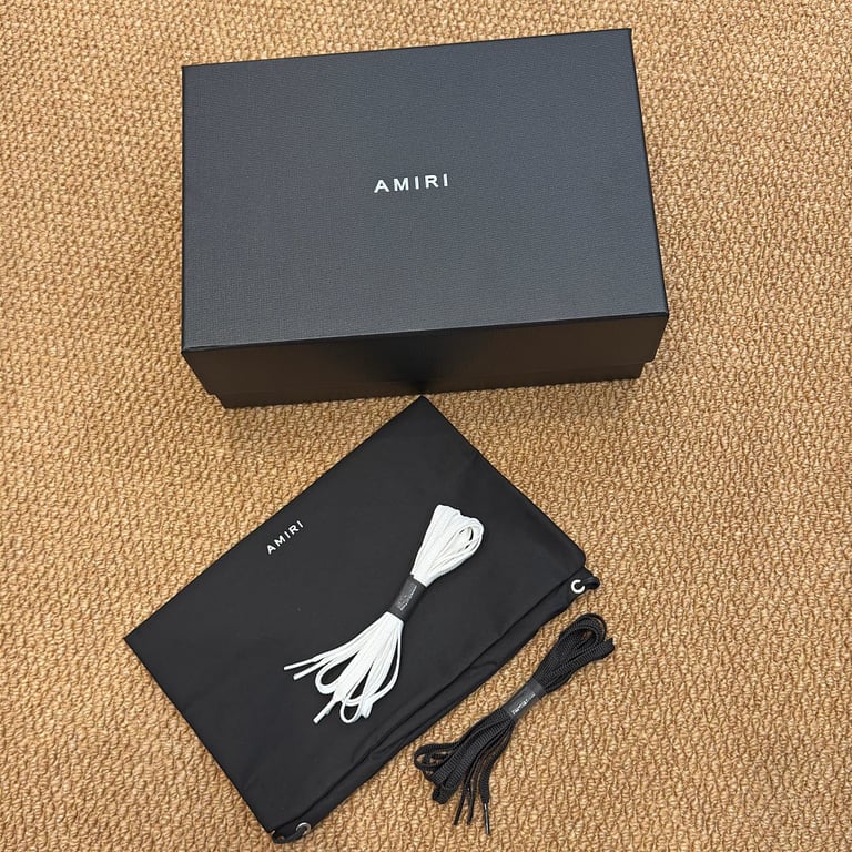 Amiri Skel Top Low Blue White - 3
