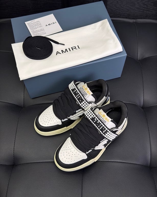 Amiri MA-1 Sneakers Black White - 2