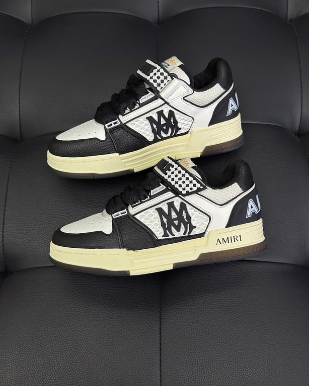 Amiri MA-1 Sneakers Black White - 3
