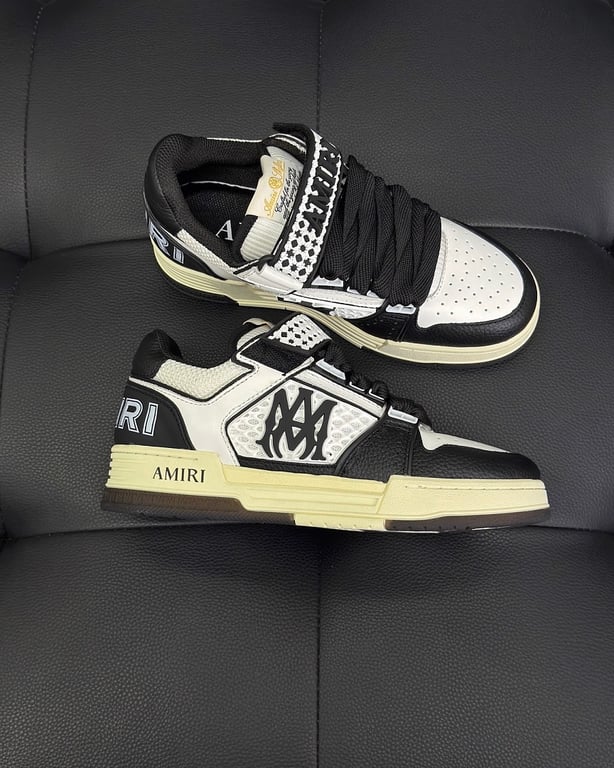 Amiri MA-1 Sneakers Black White - 5