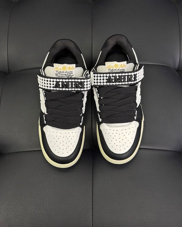 Amiri MA-1 Sneakers Black White - 6