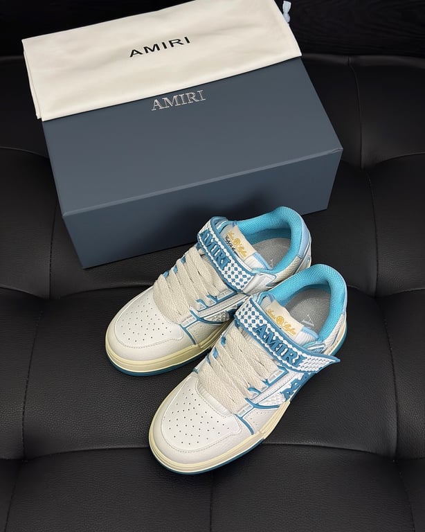 Amiri MA-1 Sneaker White Blue - 2