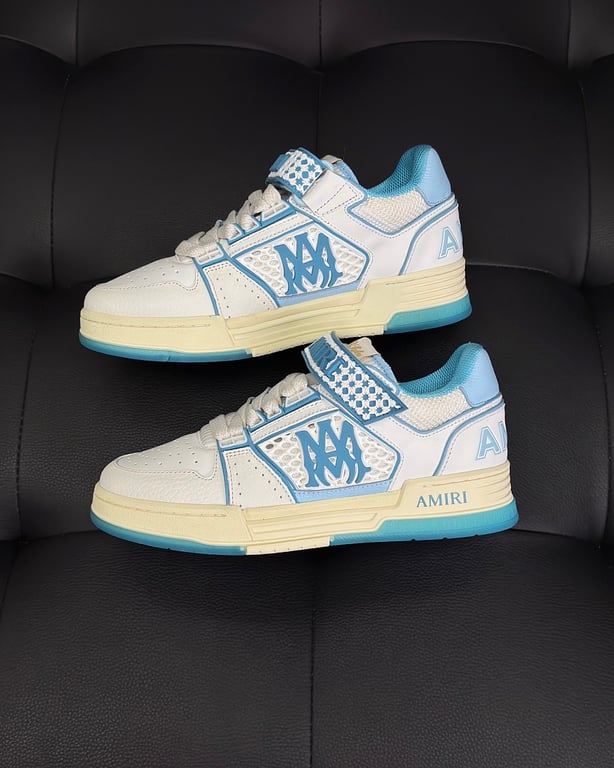 Amiri MA-1 Sneaker White Blue - 3