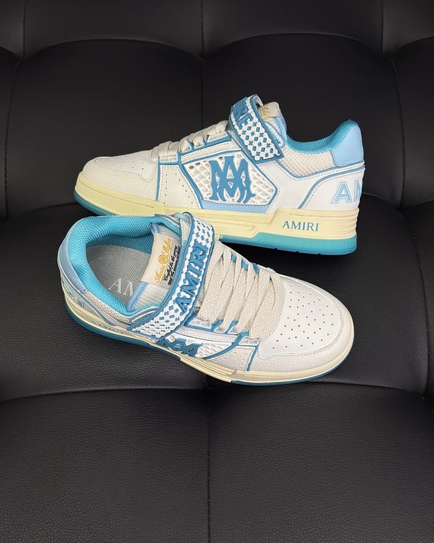 Amiri MA-1 Sneaker White Blue - 7