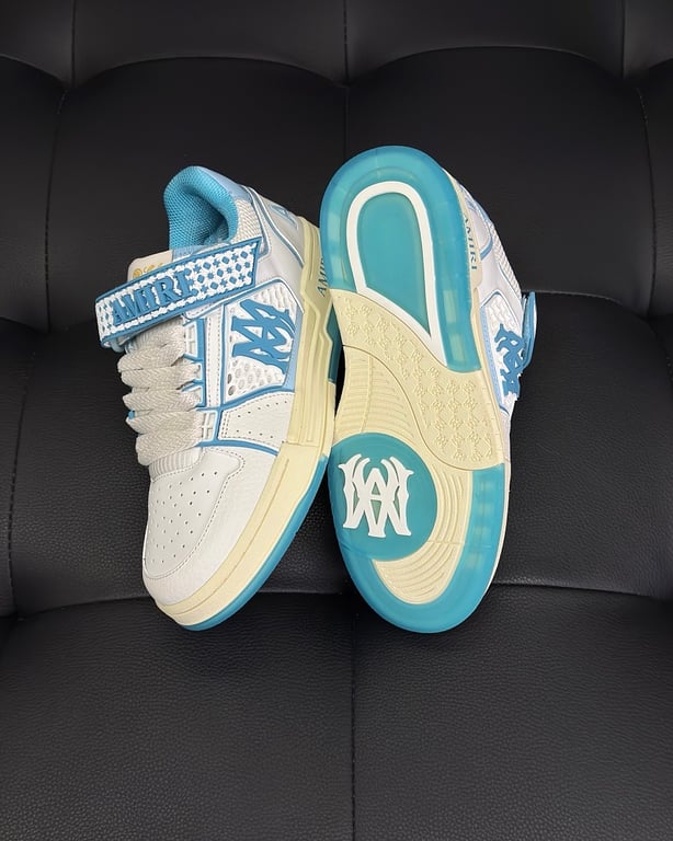 Amiri MA-1 Sneaker White Blue - 9