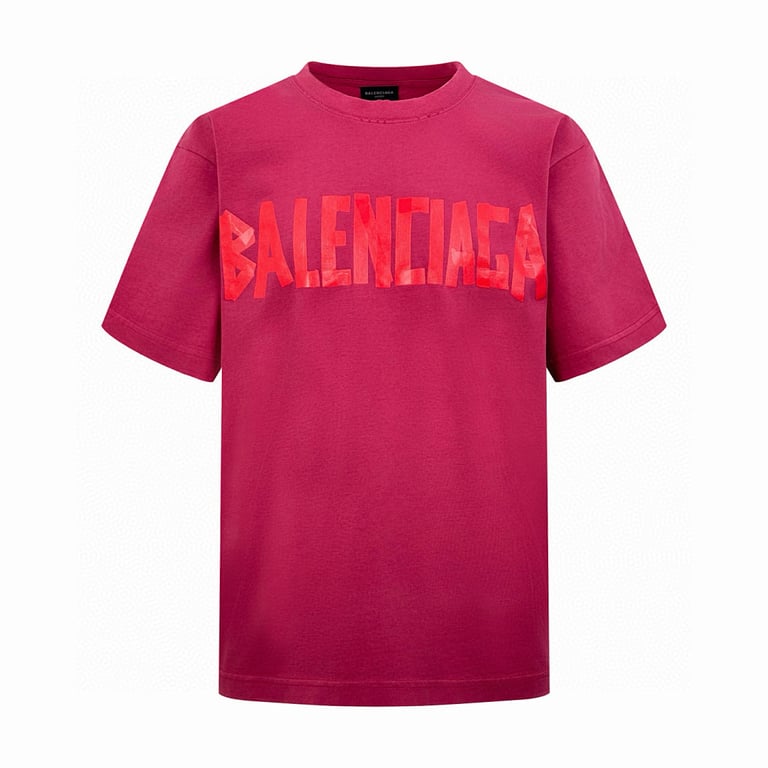 Balenciaga Tape Logo T-Shirt 6B775-60L - 12