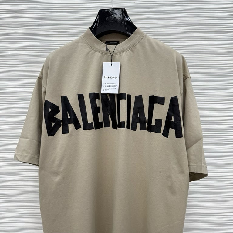 Balenciaga Tape Logo T-Shirt 6B775-60L - 29
