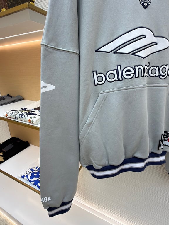Balenciaga Unity Sporty Hoodie Grey - 7