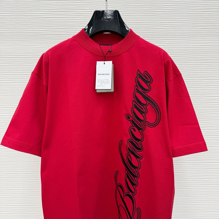 Balenciaga Script Logo T-Shirt 52034−51L - 13