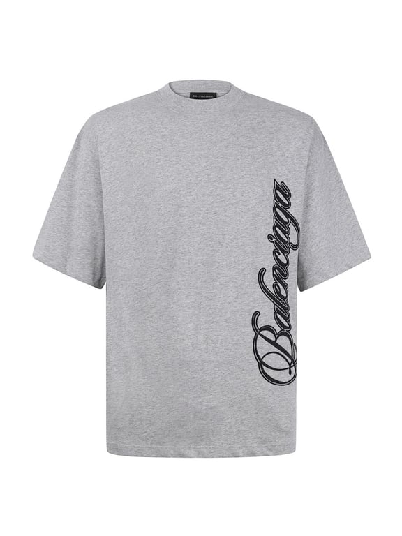 Balenciaga Script Logo T-Shirt 52034−51L - 27