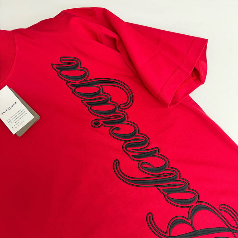 Balenciaga Script Logo T-Shirt 52034−51L - 10