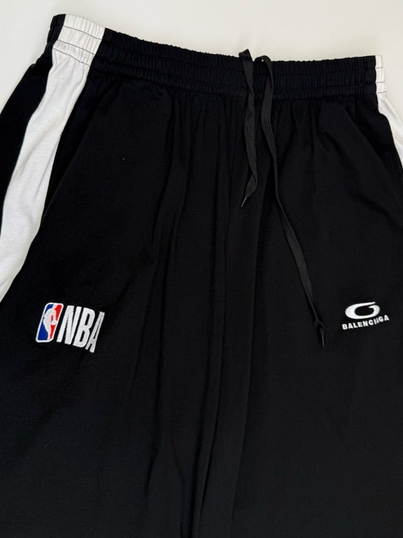 Balenciaga x NBA Basketball Shorts Black - 5