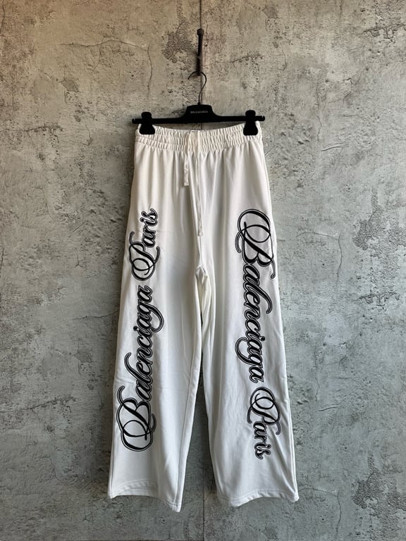 Balenciaga Paris Script Logo Sweatpants - 20