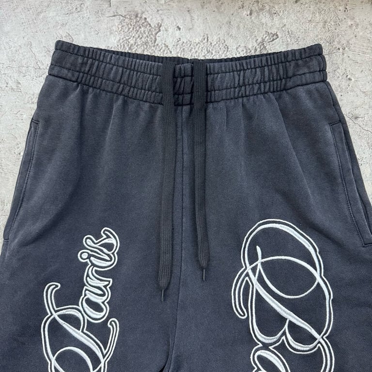 Balenciaga Paris Script Logo Sweatpants - 10