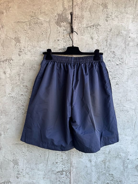Balenciaga Crest and Unity Logo Shorts Navy - 15