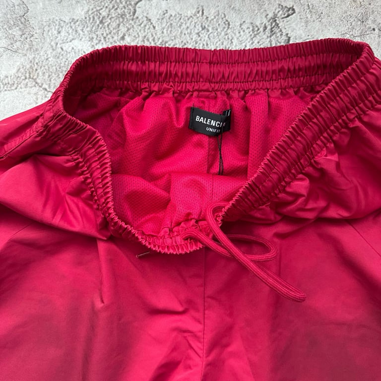 Balenciaga Crest and Unity Logo Shorts Navy - 23