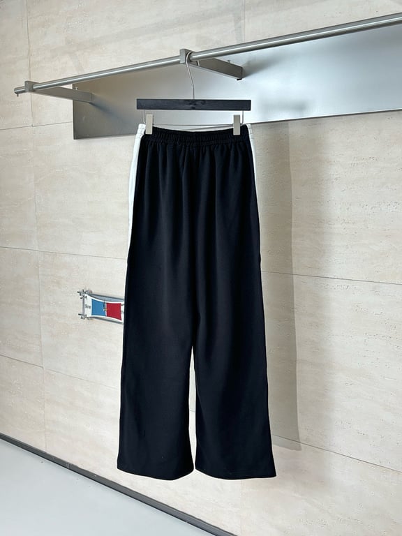 Balenciaga x NBA Wide Leg Sweatpants Black - 12
