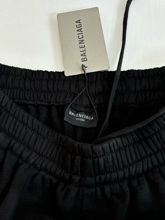 Balenciaga x NBA Wide Leg Sweatpants Black - 7