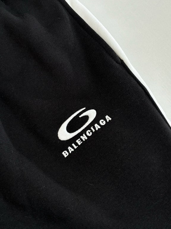 Balenciaga x NBA Wide Leg Sweatpants Black - 10