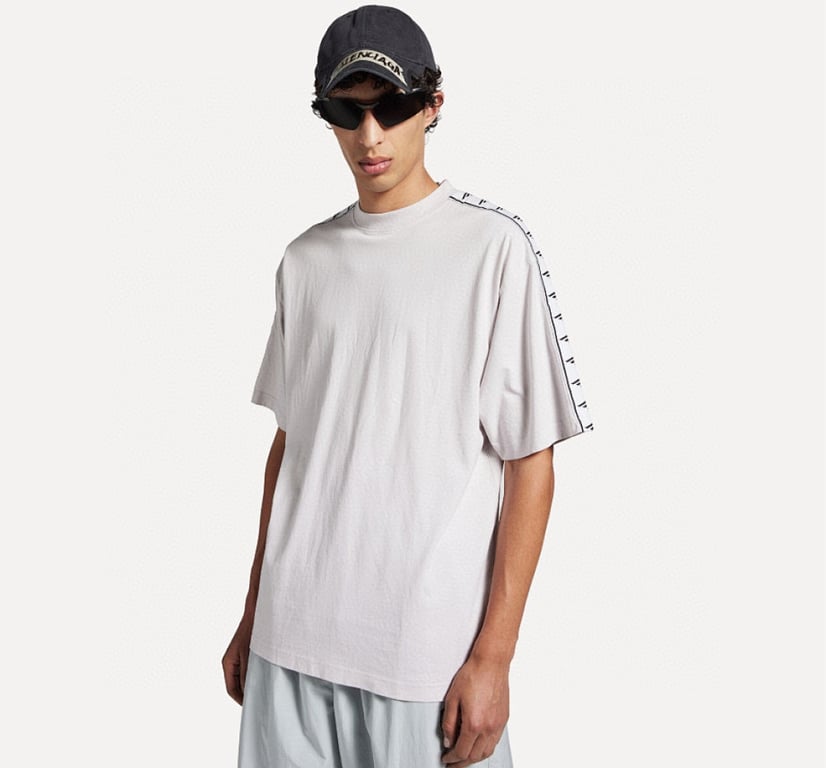 Balenciaga Side Stripe T-Shirt 33132-90L - 5