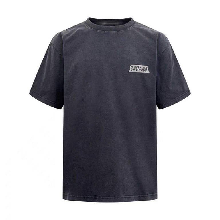 Balenciaga Tape Logo Distressed T-Shirt - 12