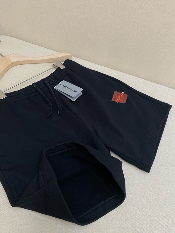 Balenciaga Caution Graphic Shorts - 19