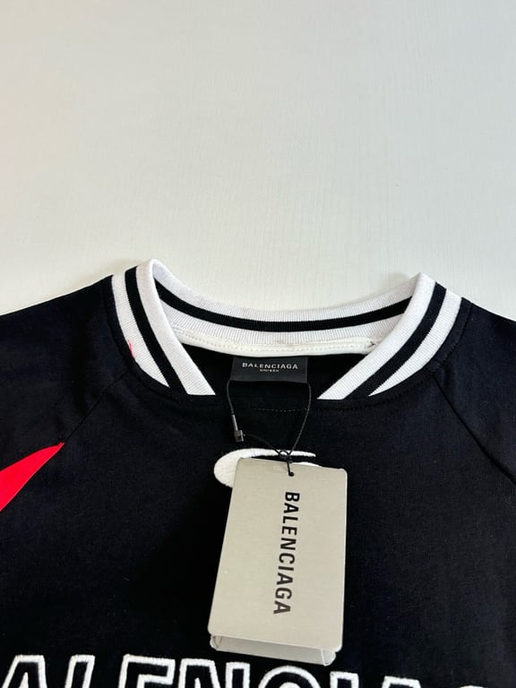Balenciaga 10 Sporty Long Sleeve Black - 7