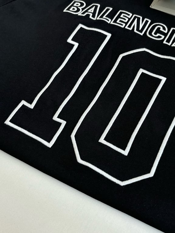 Balenciaga 10 Sporty Long Sleeve Black - 9