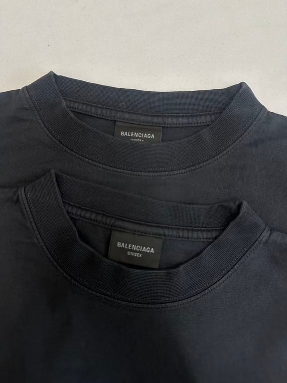 Balenciaga Unity Logo T-Shirt Black - 8