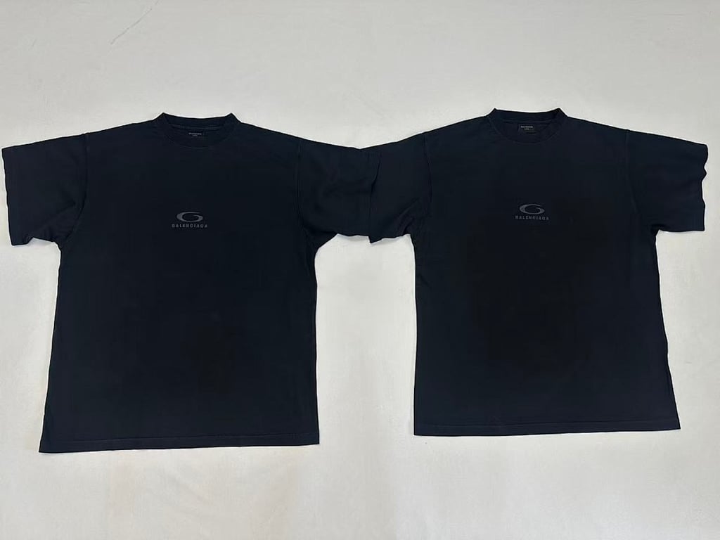 Balenciaga Unity Logo T-Shirt Black - 10