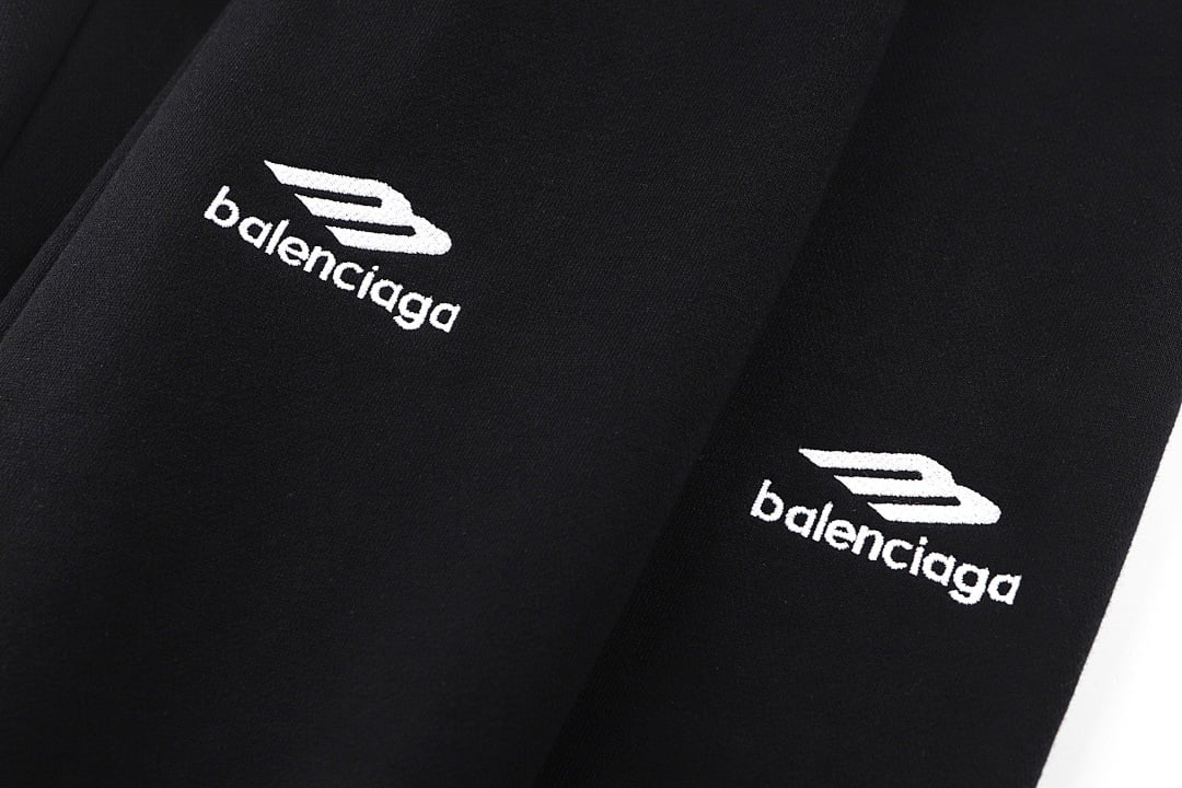 Balenciaga 3B Sports Icon Sweatpants Black - 10