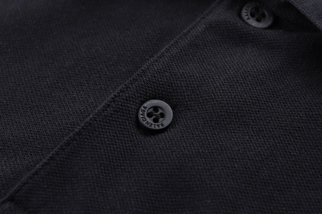 Balenciaga Unity Logo Polo Black - 12