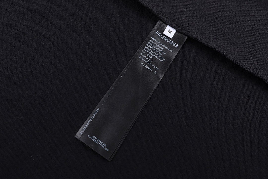 Balenciaga Unity Logo Polo Black - 15