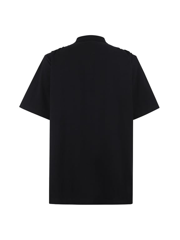 Balenciaga Unity Logo Polo Black - 8