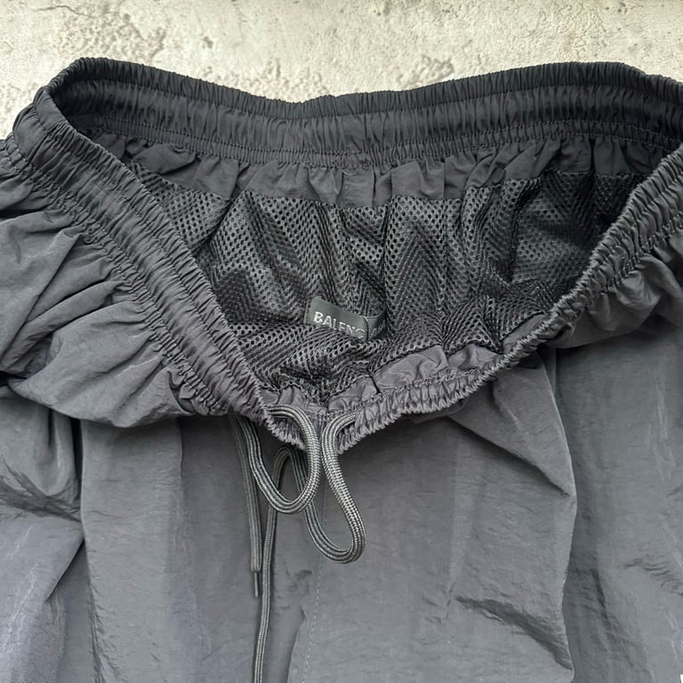 Balenciaga Unity Logo Track Pants Black - 9