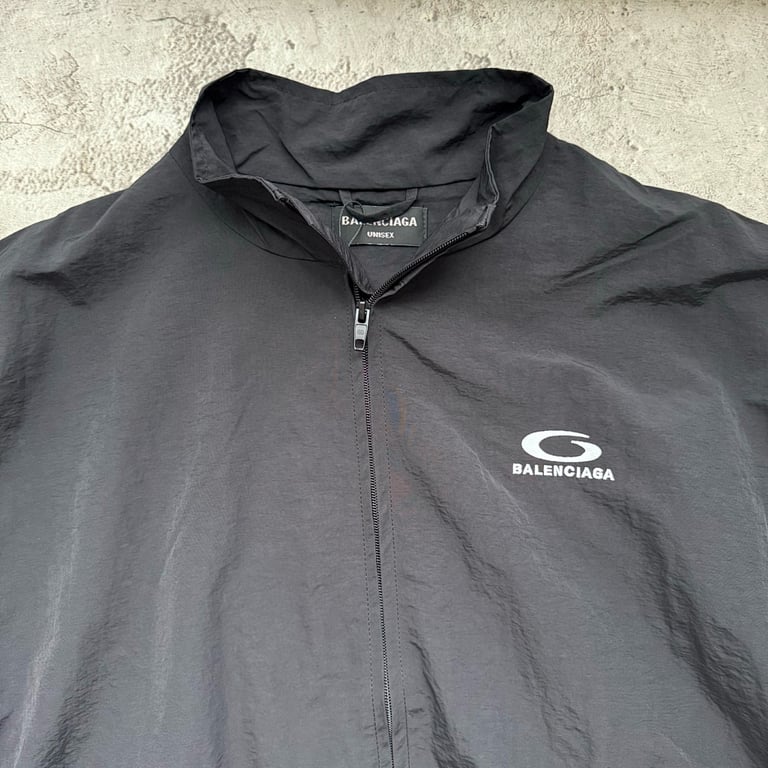 Balenciaga G-Logo Zip-Up Windbreaker 52407−24L - 16