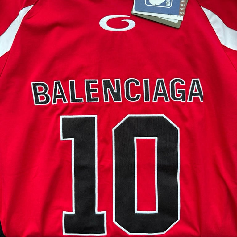 Balenciaga NBA Logo Long Sleeve Jersey - 12