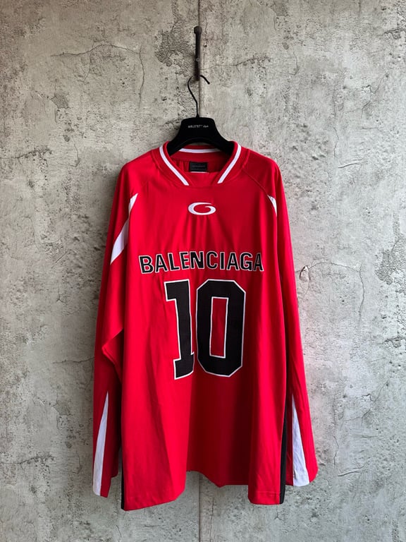 Balenciaga NBA Logo Long Sleeve Jersey - 15