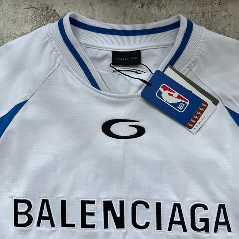 Balenciaga NBA Logo Long Sleeve Jersey - 22