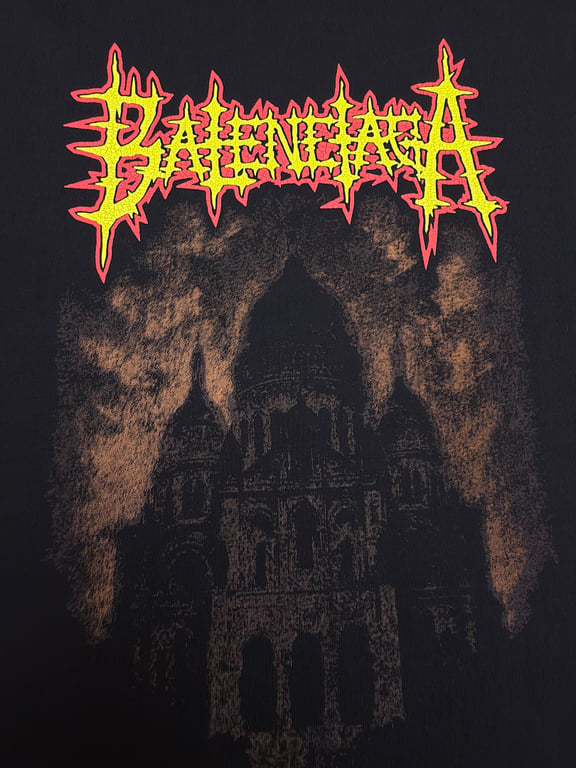 Balenciaga Metal Logo Cathedral Graphic Tee - 8
