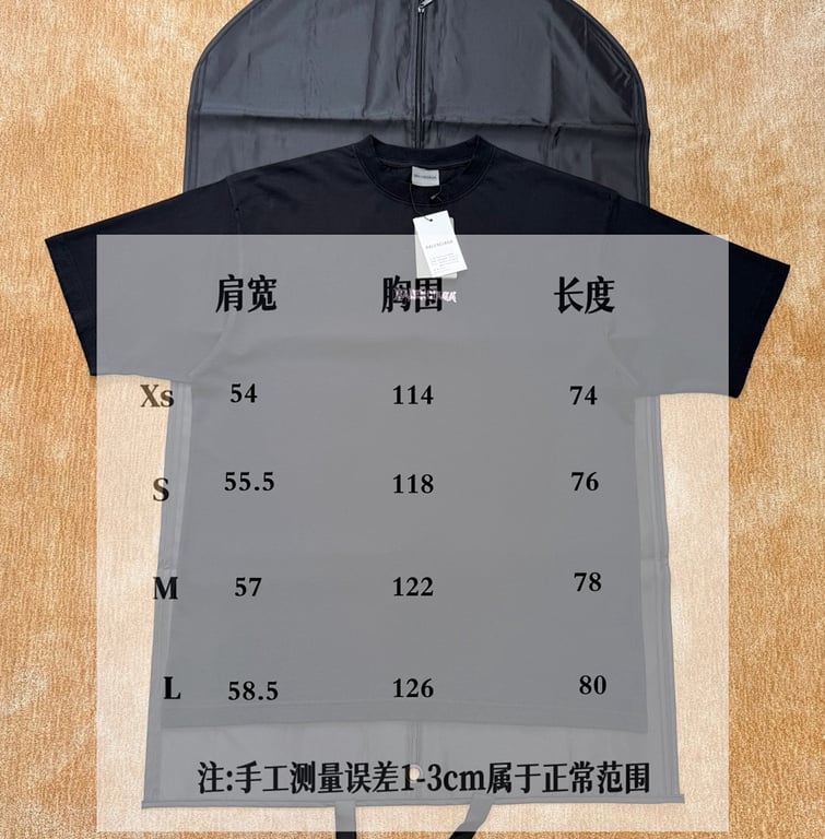 Balenciaga Metal Logo T-Shirt Black/Pink - 2