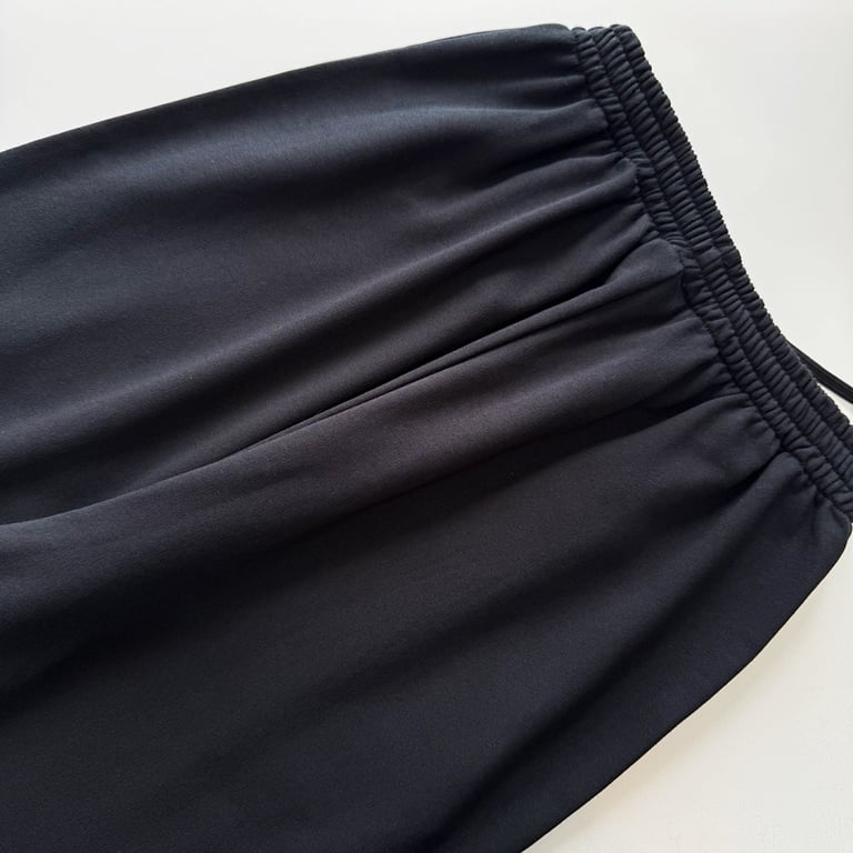 Balenciaga Pink Melt Logo Sweatpants Black - 9