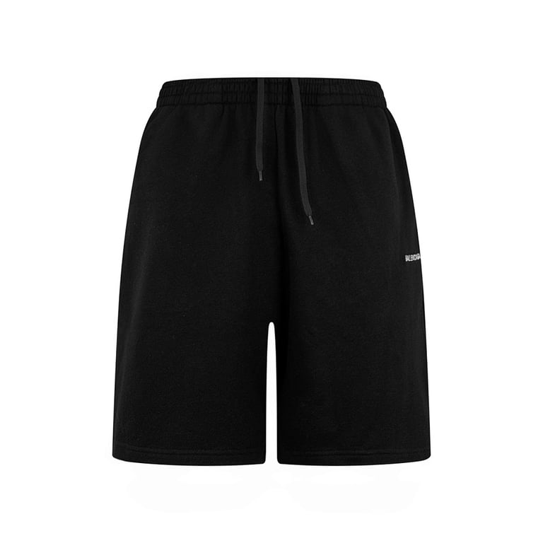Balenciaga Logo Sweat Shorts 6B797-60L - 3