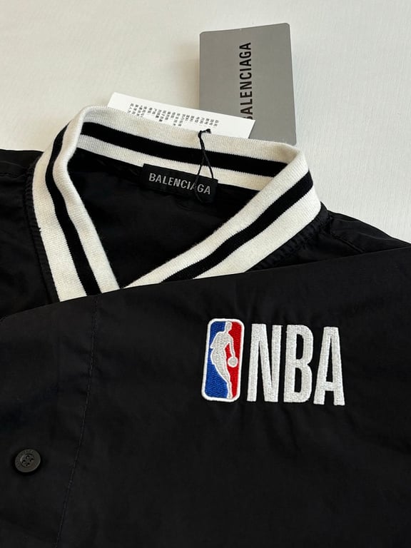 Balenciaga x NBA Short Sleeve Shirt Black - 7