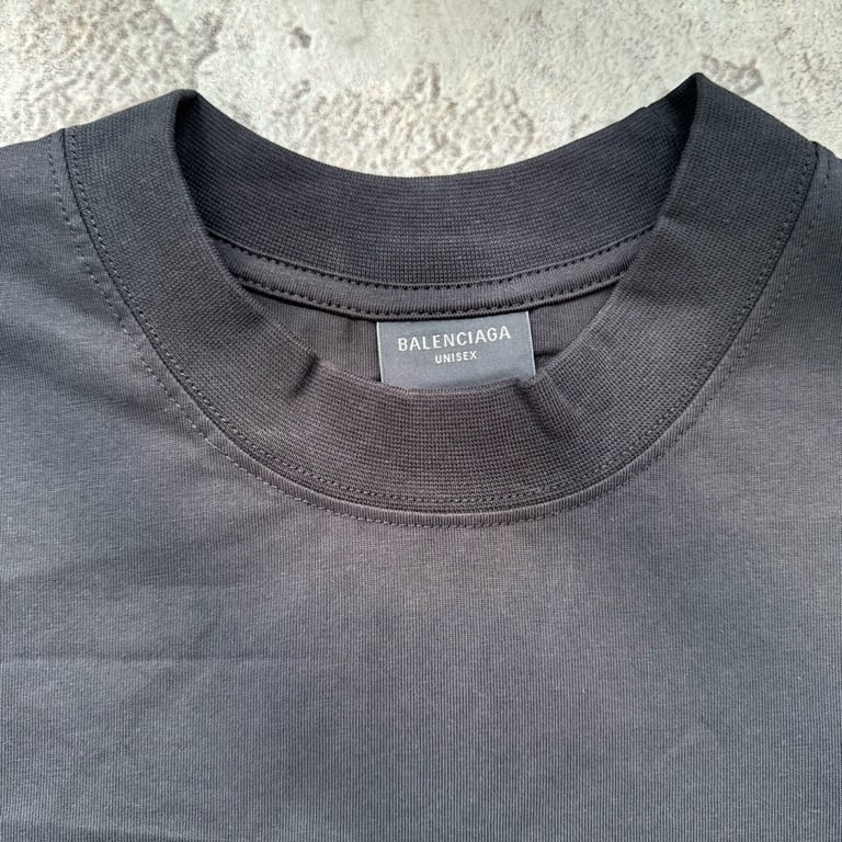 Balenciaga Paint Stroke Graphic T-Shirt - 7