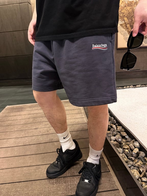 Balenciaga Political Campaign Sweat Shorts - 3