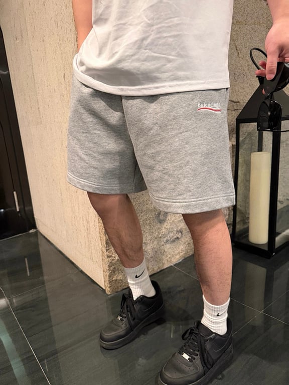 Balenciaga Political Campaign Sweat Shorts - 4